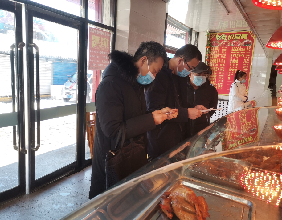 吉林省敦化市市场监管局开展熟食卤味食品制售市场专项检查